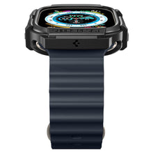 Заредете изображение във визуализатора на галерията – SPIGEN RUGGED ARMOR APPLE WATCH ULTRA (49 MM ) MATTE BLACK
