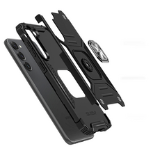 Заредете изображение във визуализатора на галерията – Wozinsky Ring Armor case for Samsung Galaxy S23 armored cover magnetic holder ring black

