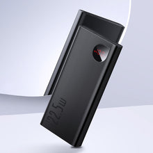 Заредете изображение във визуализатора на галерията – Baseus Adaman power bank with fast charging 20000mAh 22.5W + USB C 3A cable 0.3m black
