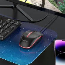 Заредете изображение във визуализатора на галерията – Borofone Computer mouse BG10 Soaring wired black

