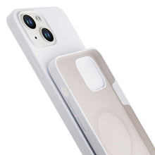Заредете изображение във визуализатора на галерията – Apple iPhone 14 Plus - 3mk Hardy Silicone MagCase White
