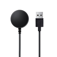 Заредете изображение във визуализатора на галерията – Wirelles charger for Samsung Galaxy Watch F10 black
