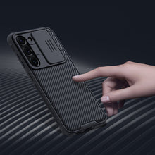 Заредете изображение във визуализатора на галерията – Nillkin CamShield Pro Case for Samsung Galaxy S23+ cover with camera cover black
