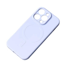Заредете изображение във визуализатора на галерията – iPhone 14 Pro Silicone Case Magsafe - light blue
