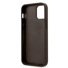 Заредете изображение във визуализатора на галерията – Guess GUHCP12SG4GLBR iPhone 12 mini 5,4" brązowy/brown hardcase 4G Stripe Collection

