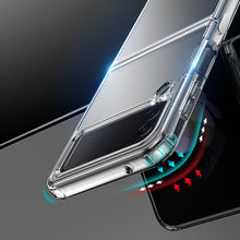 Заредете изображение във визуализатора на галерията – Dux Ducis Clin case for Samsung Galaxy Z Flip4 transparent
