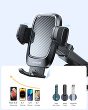 Заредете изображение във визуализатора на галерията – Joyroom car phone holder for cockpit, dashboard black (JR-ZS350)
