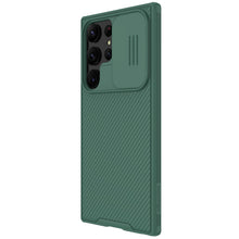 Заредете изображение във визуализатора на галерията – Nillkin CamShield Pro Case for Samsung Galaxy S23 Ultra cover with camera cover green

