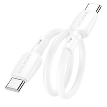 Заредете изображение във визуализатора на галерията – Borofone Cable BX93 Super Power - Type C to Type C - 60W 3A 0,25 metres white
