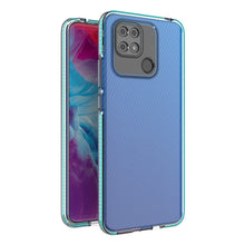 Заредете изображение във визуализатора на галерията – Spring Case for Xiaomi Redmi 10C silicone cover with frame light blue
