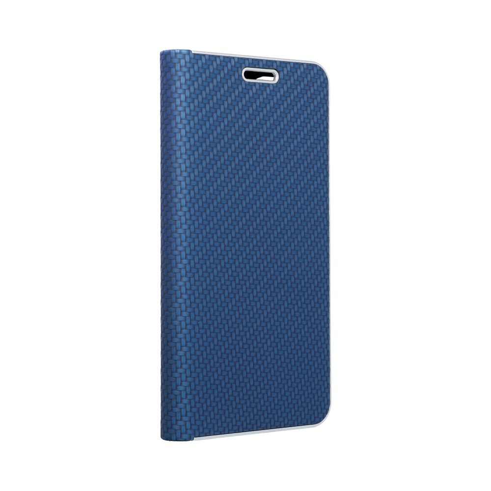 Forcell luna carbon тип книга за samsung a03 blue - TopMag