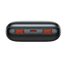 Заредете изображение във визуализатора на галерията – Baseus Baseus Pro 20000mAh 22.5W Black Powerbank with USB Type A - USB Type C 3A 0.3m cable (PPBD040301)
