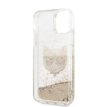 Заредете изображение във визуализатора на галерията – Karl Lagerfeld KLHCN65LCGLGO iPhone 11 Pro Max hardcase złoty/gold Glitter Choupette
