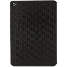 Заредете изображение във визуализатора на галерията – Karl Lagerfeld KLFC10SAKHPKK iPad 10.2" Folio Magnet Allover Cover black/black Saffiano Monogram Ikonik
