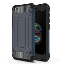 Заредете изображение във визуализатора на галерията – Hybrid Armor Case Tough Rugged Cover for Xiaomi Redmi Go blue - TopMag
