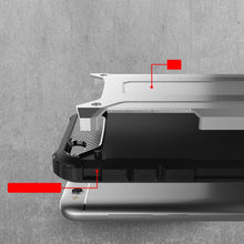 Заредете изображение във визуализатора на галерията – Hybrid Armor Case Tough Rugged Cover for Xiaomi Redmi Go blue - TopMag
