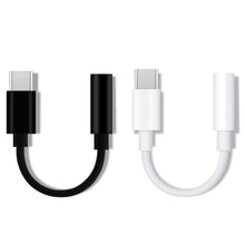 Заредете изображение във визуализатора на галерията – Adapter from USB Type C to audio 3.5 mini jack white - TopMag
