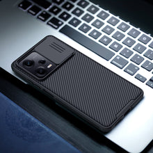 Заредете изображение във визуализатора на галерията – Nillkin CamShield Pro Case case for Xiaomi Redmi Note 12 Pro+ cover with camera cover black

