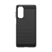 Заредете изображение във визуализатора на галерията – Silicone Carbon Case for Nokia C12/Nokia C12 Pro/Nokia C12 Plus - black
