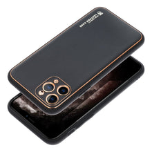 Заредете изображение във визуализатора на галерията – LEATHER Case for IPHONE 15 black
