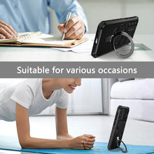 Заредете изображение във визуализатора на галерията – Tel Protect Armor Magsafe Metal Ring Case for Samsung Galaxy S23 black
