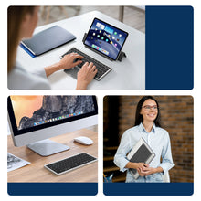 Заредете изображение във визуализатора на галерията – Dux Ducis OK Series wireless Bluetooth keyboard with touchpad - black
