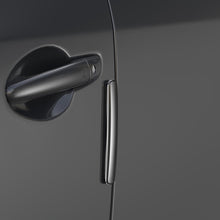 Заредете изображение във визуализатора на галерията – Baseus Streamlined car door bumper strip 4 pcs. Black (CRFZT-01) - TopMag
