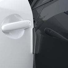 Заредете изображение във визуализатора на галерията – Baseus Streamlined car door bumper strip 4 pcs. Black (CRFZT-01) - TopMag

