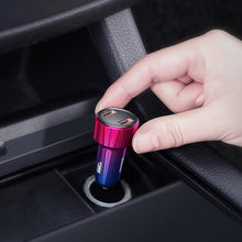 Заредете изображение във визуализатора на галерията – Baseus Magic Series Dual QC Car Charger with digital display 2x USB QC3.0 45W 6A Red (CCMLC20A-09) - TopMag
