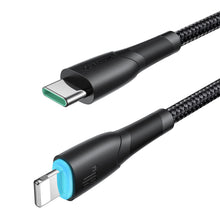 Заредете изображение във визуализатора на галерията – Joyroom Starry Series SA32-CL3 30W USB-C / Lightning cable 1m - black
