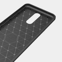 Заредете изображение във визуализатора на галерията – Carbon Case Flexible Cover TPU Case for LG K40 X420 black - TopMag
