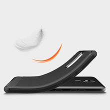 Заредете изображение във визуализатора на галерията – Carbon Case Flexible Cover TPU Case for LG K40 X420 black - TopMag
