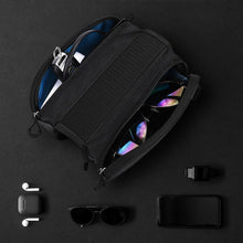 Заредете изображение във визуализатора на галерията – Wozinsky frame bike bag + detachable phone cover up to 6.5 "1.5l black (WBB7BK) - TopMag
