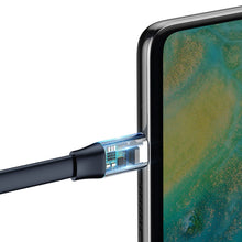 Заредете изображение във визуализатора на галерията – Baseus Simple HW Quick Charge Charging Data Cable USB For Type-C 5A 40W 23cm gold (CATMBJ-BV3) - TopMag
