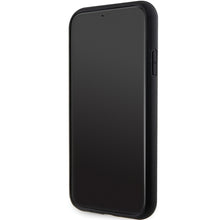 Заредете изображение във визуализатора на галерията – Original Case GUESS hardcase Saffiano MagSafe GUHMN61PSAHMCK for Iphone 11/ Xr black
