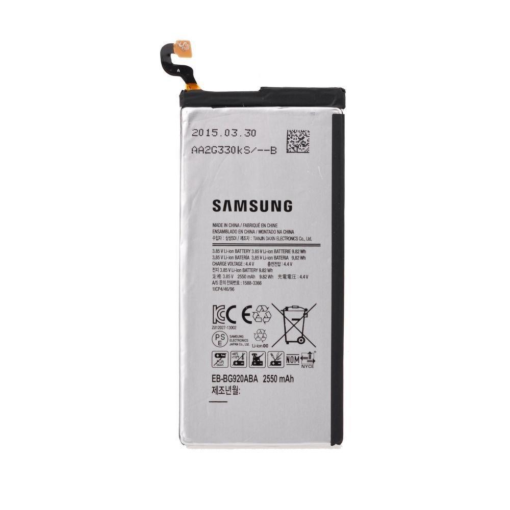Оригинална батерия samsung eb-bg920abeg 2550mah (galaxy s6) без опаковка - TopMag