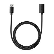 Заредете изображение във визуализатора на галерията – USB 2.0 extension cable 1.5m Baseus AirJoy Series - black
