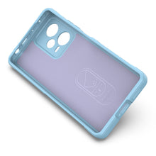 Заредете изображение във визуализатора на галерията – Magic Shield Case for Xiaomi Redmi Note 12 Pro+ flexible armored cover light blue
