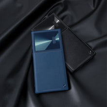 Заредете изображение във визуализатора на галерията – Nillkin CamShield Leather S Case for Samsung Galaxy S23 Ultra cover with camera cover black

