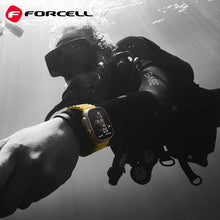 Заредете изображение във визуализатора на галерията – FORCELL F-DESIGN FA12 strap for Apple Watch 38/40/41mm yellow
