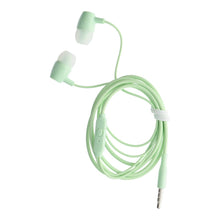 Заредете изображение във визуализатора на галерията – Wired earphones with micro jack 3,5mm pavareal pa-e67 green

