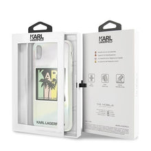 Заредете изображение във визуализатора на галерията – Karl Lagerfeld KLHCI65IRKD iPhone Xs Max hardcase Kalifornia Dreams - TopMag
