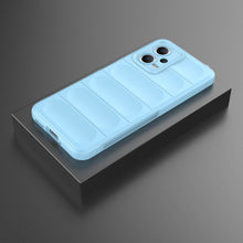 Заредете изображение във визуализатора на галерията – Magic Shield Case Cover for Xiaomi Redmi Note 12 5G / Poco X5 5G Flexible Armor Cover Light Blue
