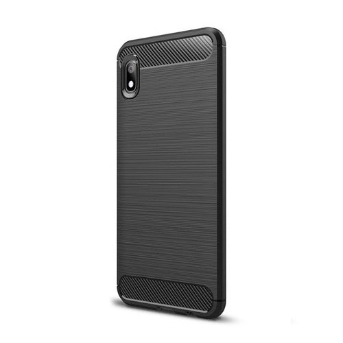Carbon Case Flexible Cover TPU Case for Xiaomi Redmi 7A black - TopMag