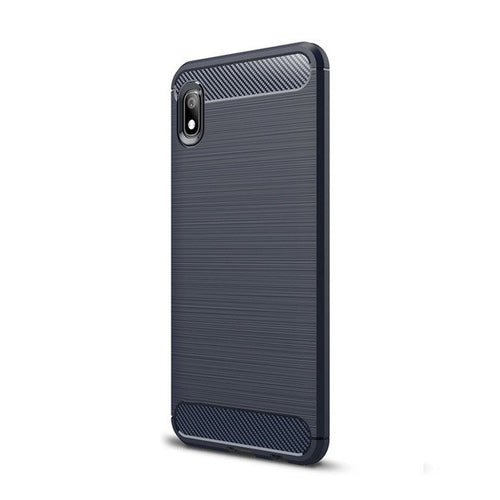 Carbon Case Flexible Cover TPU Case for Xiaomi Redmi 7A blue - TopMag