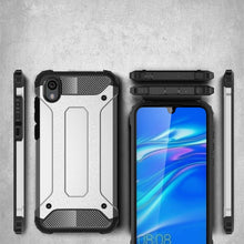 Заредете изображение във визуализатора на галерията – Hybrid Armor Case Tough Rugged Cover for Huawei Y5 2019 / Honor 8S silver - TopMag
