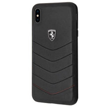 Заредете изображение във визуализатора на галерията – Ferrari Hardcase FEHQUHCI65BK iPhone Xs Max czarny/black - TopMag
