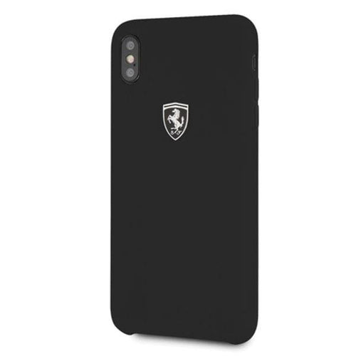Ferrari Hardcase FEOSIHCI65BK iPhone Xs Max czarny/black Silicone Off track - TopMag