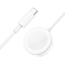 Заредете изображение във визуализатора на галерията – Borofone Wireless induction charger BQ13C for iWatch white
