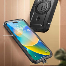 Заредете изображение във визуализатора на галерията – Supcase UB PRO MAG MAGSAFE IPHONE 15 BLACK
